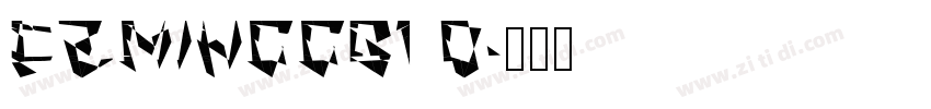 FZMINGGB1 0字体转换